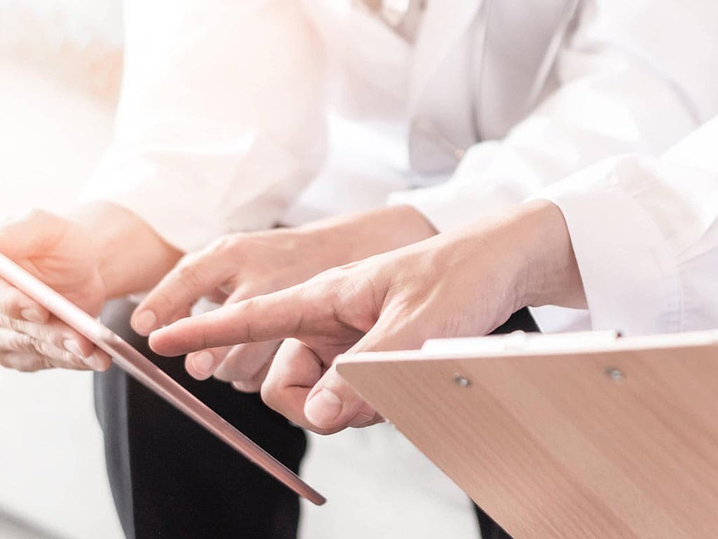 Zusammenarbeit bei der Kieferhöhlendiagnostik